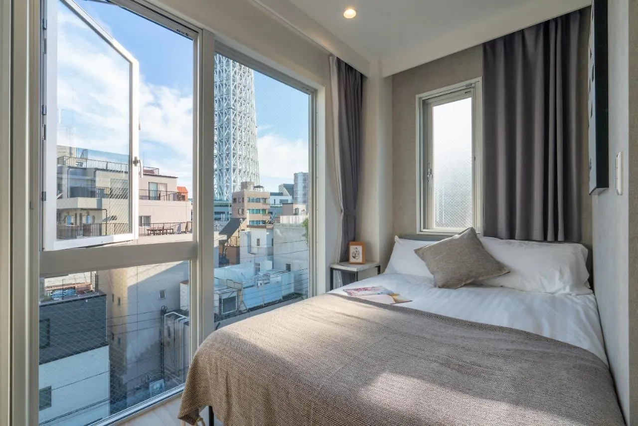 Appart hôtel Zaito Tokyo Mukojima Hotel 押上駅徒歩七分ホテル