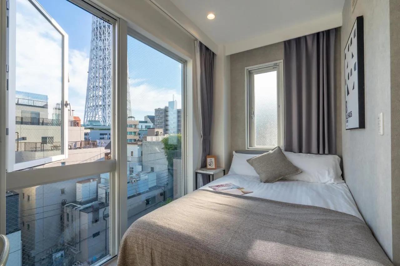 Appart hôtel Zaito Tokyo Mukojima Hotel 押上駅徒歩七分ホテル